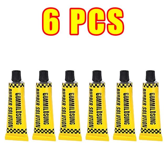 Kit d'outils de réparation de pneus de voiture avec bandes de caoutchouc, ensemble de bouchons de perforation de pneus sans chambre à air, outil de réparation de pneus sous vide pour moto et camion