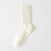 5/10 Pairs Comfortable Casual Women's Mid Calf Socks Autumn Length Socks Trendy Sports Socks Solid Color Versatile Cotton Socks Simple Women's Socks