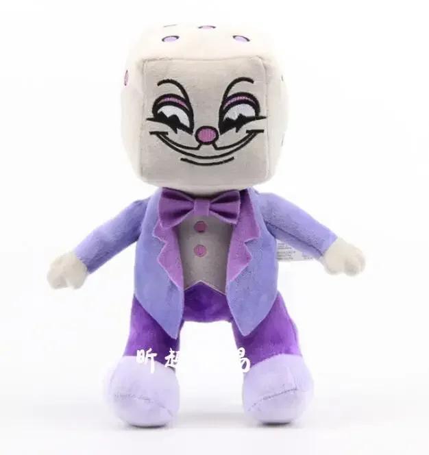 Game Cuphead Plush Doll Toys Mugman Stuffed Dolls Adventure The Chalice King Dice Cagney Carnantion Plushie Pillow Birthday Gift