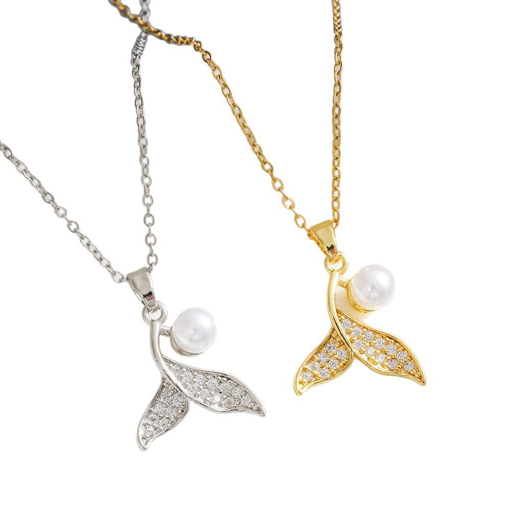 Elegant Versatile Pearl-Inlaid Sweater Necklace for Women - Mother's Day Gift