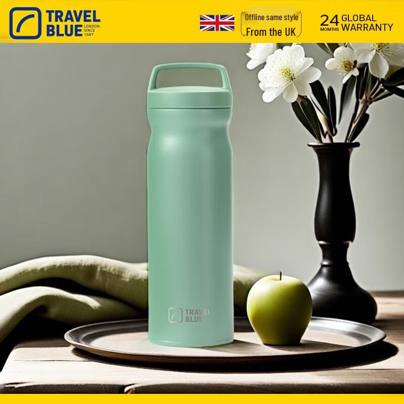 TRAVEL BLUE Stainless Steel Insulated Direct-Drink Bottle 500ml