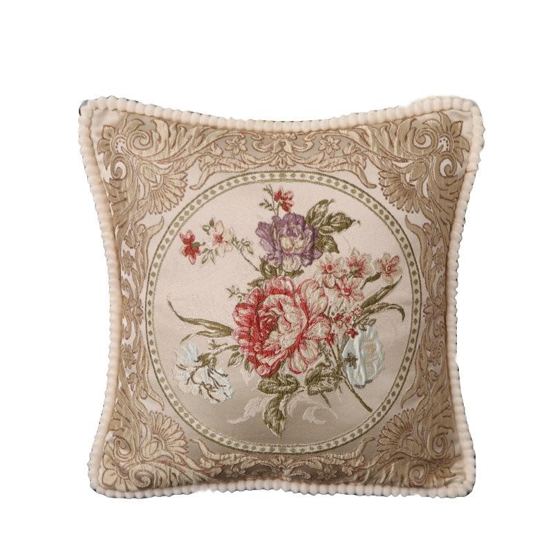 Jacquard High Precision Bedside Cushion Soft Covered Cushion Large Backrest Nordic