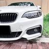 Splitter Labbra Spoiler Laterali Paraurti Anteriore Look Carbonio Lucido Per BMW F22 F23 F87 M2 M Sport 2014-20222014-2022 Copri Paraurti Anteriore