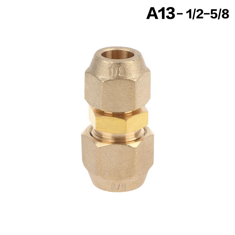Złączka złączkowa z gwintem rozszerzanym 45 stopni 1/4 3/8 1/2 3/4 5/8 Równy reduktor z nakrętką do klimatyzatora Copp A13