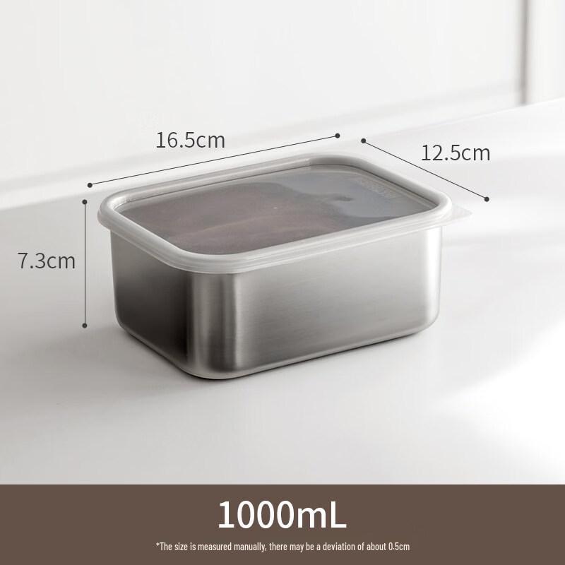 ZISIZ Resin Food Storage Container