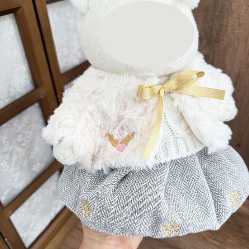 [Cloth Only] 30cm Doll Clothes Hooded White Sweater Cardigan Adorable & Fashionable Dolls Accessories