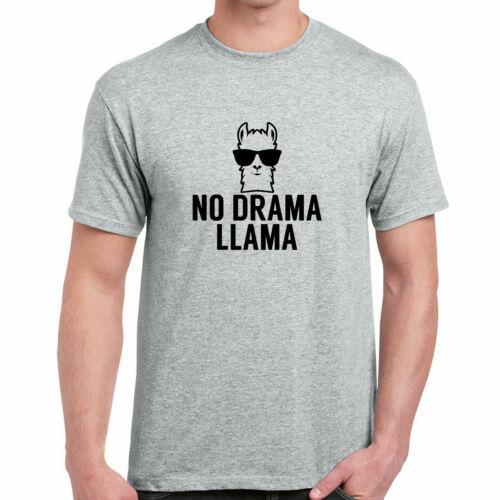 No Drama Llama - T-Shirt | Funny Animal Drama Llama S разноцветный