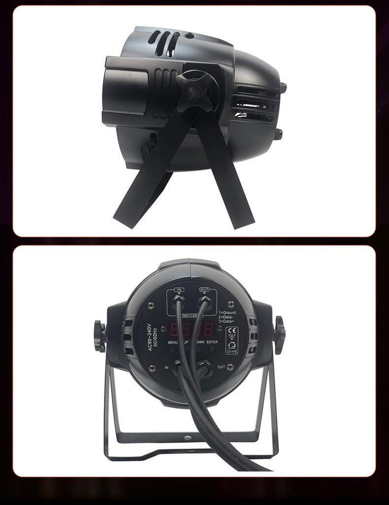 DMX512 18-LED Stage Par Light Bar - Full Color Strobe for Party Atmosphere