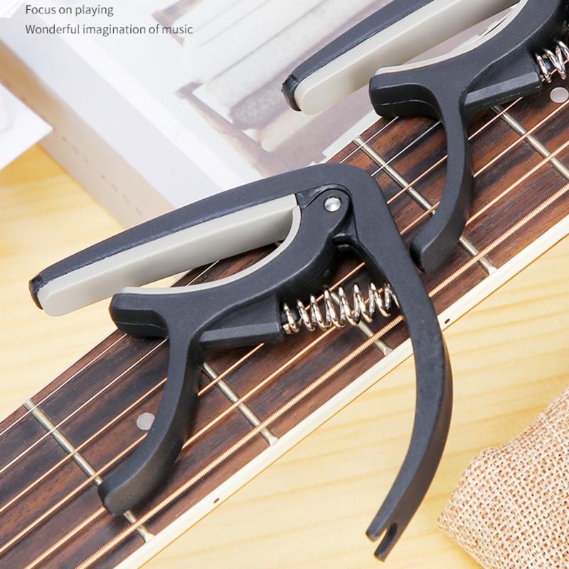 Moving Capo Sliding Capo Adjustable Capo for Tuning Tone of String Instruments Universal for Electric Acoustic Guitar