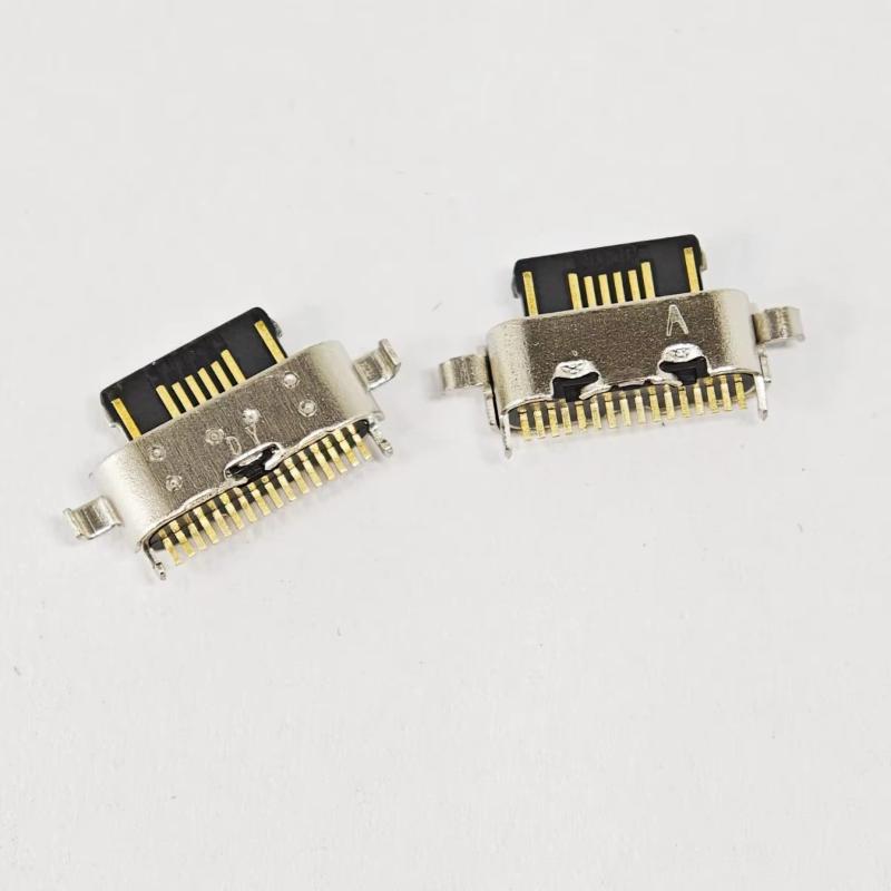10Pcs Type C Micro Usb Charging Dock Port Connector For Moto G54 G55 G24 G04 G14 G05 E15 G15