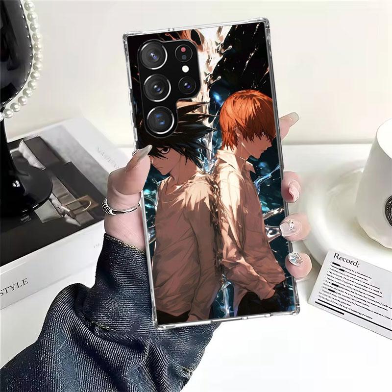 N-Note D-Death Anime Ryuk Soft Phone Case For Samsung Galaxy S22 S23 S24 S25 Edge S26 Ultra S20 FE S21 Plus + Fundas Coque Galax