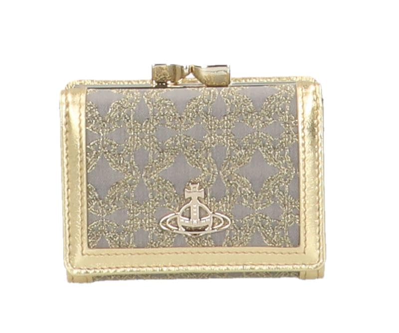 

wallet ORBORAMA [Vivienne Westwood] Tri-fold RE-JACQUARD [item] золотий