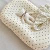 Multifunctional Babynest Lounger Infants Rest Cushion Portable Newborns Bed for Girls Boys Comfortable Travel Bed Cot