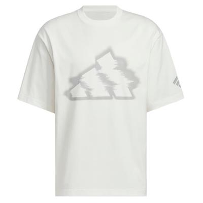 Fos Series Fashion Versatile Comfortable Short Sleeve T-Shirt Men Tops Bright-White KB5951