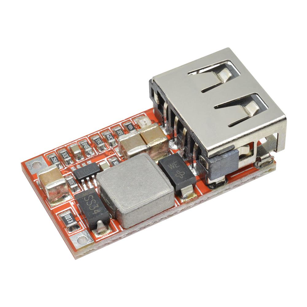 

6-24V 12V/24V до 5V 3A Автомобільний USB-модуль зарядного пристрою DC Понижуючий перетворювач 12v 5v модуль живлення