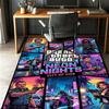 Grand Theft Auto VI Pattern Rug, Indoor/Outdoor Mat, for Picnic, Gameroom, Bedroom, Office, Living Room, Home Decor Carpet, Birthday Gift