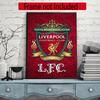 Liverpool Team Personalized Name Round Diamond Painting Kit Diamond Embroidery Painting Rhinestones Mosaic Frameless Handwork Decoration Arts