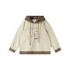 2025 Winter Plus Size Women's Cartoon Embroidery Hooded Fleece Sweatshirt W-260