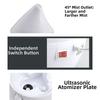 1.3L Desktop Cool Fogger Quiet LED Aroma Diffuser Simple Essential Oil Diffuser  Home Decor