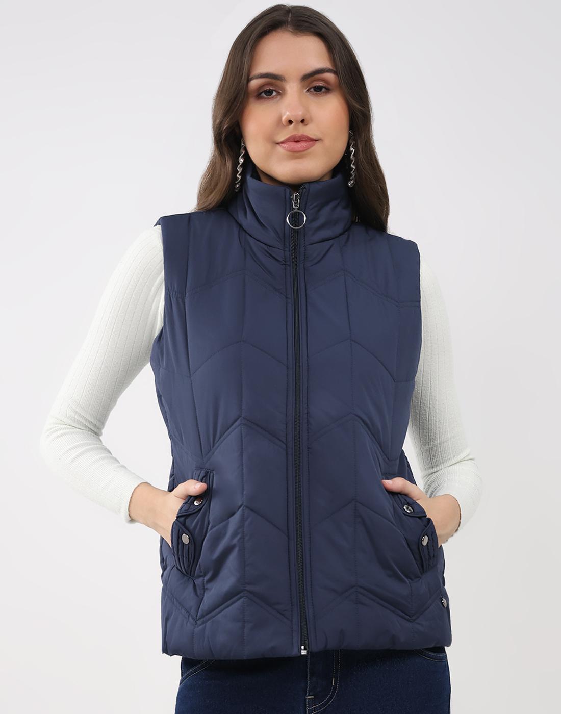 

MONTE CARLO Женская куртка без рукавов стандартного кроя M темно-синий