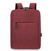 Men's Large-Capacity Logo Backpack: Simple, Fashionable Business & Casual Laptop Bag