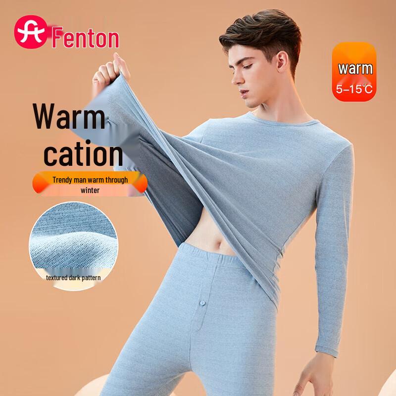 

Fenteng Men s Thickened Thermal Underwear Set 3XL