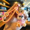 AB Rabbit Keychain Cute New Product Doll Machine Cartoon Cute 3D Doll Cute Personalized Gifts Y2k Fashion Gift for Students