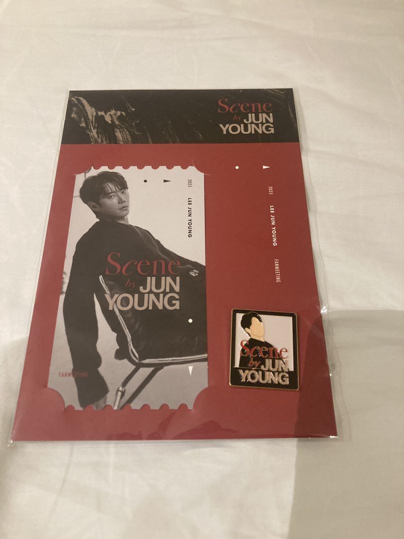 

[USED] Lee Junyoung Fan Meeting Seoul Asia Tour Goods Badge & Special Ticket