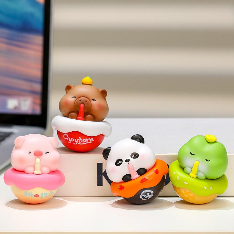 Resin Animal Desk Toy With Stressrelief Design For Office Decor And Gift Giving