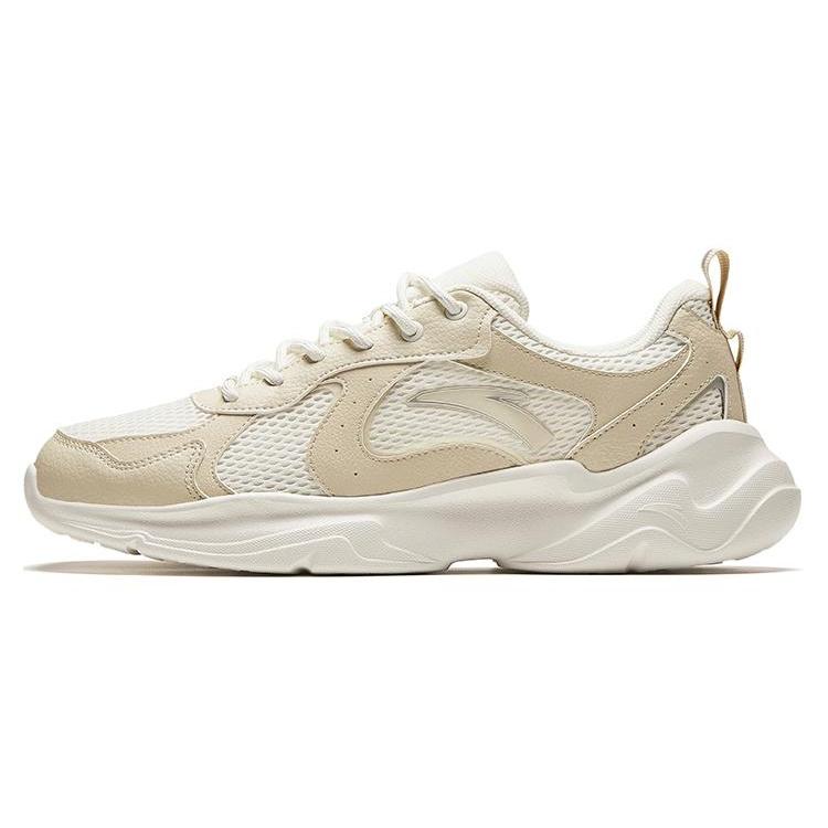 ANTA Casual Shoes Beige White Men s 912428810-4 EU 40.5