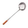 Stainless Steel Slotted Spoon for Scooping Noodles, Large Household Kitchen Filter Screen, Hot Pot Oil Grid Spoon, Chef