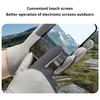 Windproof And Waterproof Outdoor Gloves Touch Screen Thumb And Index Finger Fingertips Warm Gloves For Running Cycling