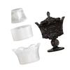 Silicone Vintage Crown Shape Crafting Mold for Candle Making and Jewelry Organizers Containers Easy Demolding Craft Set
