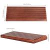 Wood Coin Holder Featuring MultiTier Configuration Allowing Display Showcase Stand Suitable for Enthusiasts Present