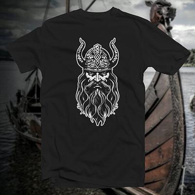 Warrior #2 COTTON T-SHIRT Norse Viking Rune Saxon Ward Magic Pagan Symbol Unisex T-Shirt