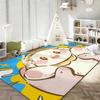Character P-Puppy Daisy Floor Mat Soft Flannel Entrance Door Mat Non Slip Absorbent Bathroom Bedroom Floor Rug