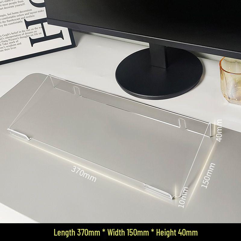 Acrylic Multi-Use Display Stand: Keyboard, Tablet, Magazine, Book, and Phone Holder