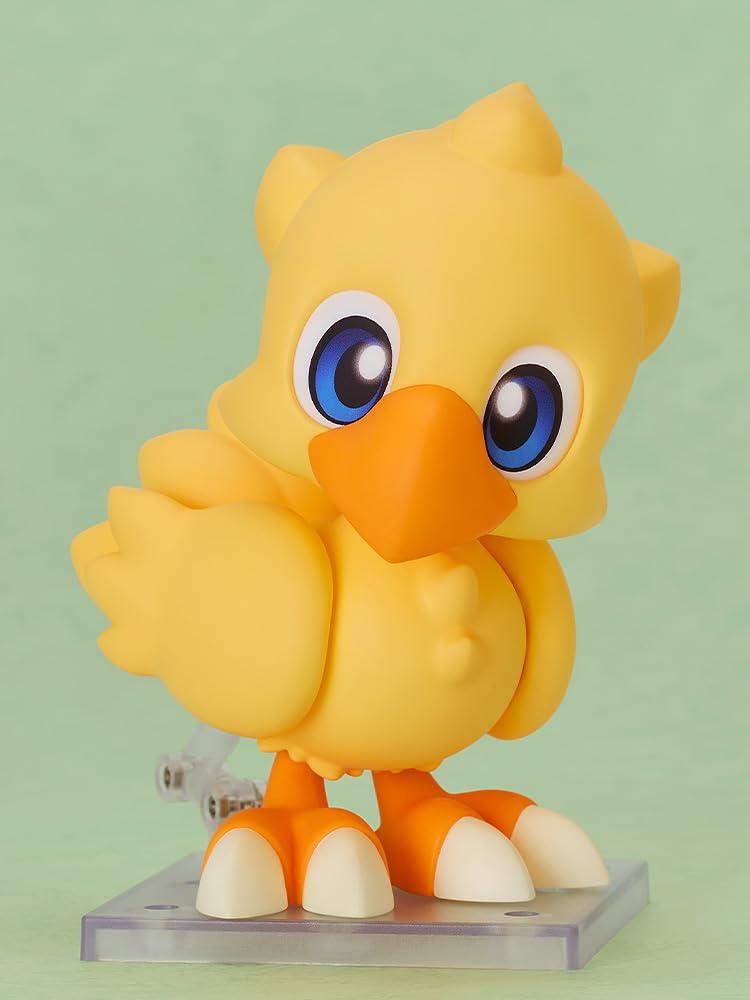 Good Smile Company Final Fantasy Nendoroid Chocobo Plastic Painted Movable Figure Includes Dedicated Base Approximately 100mm Tall Non-Scale