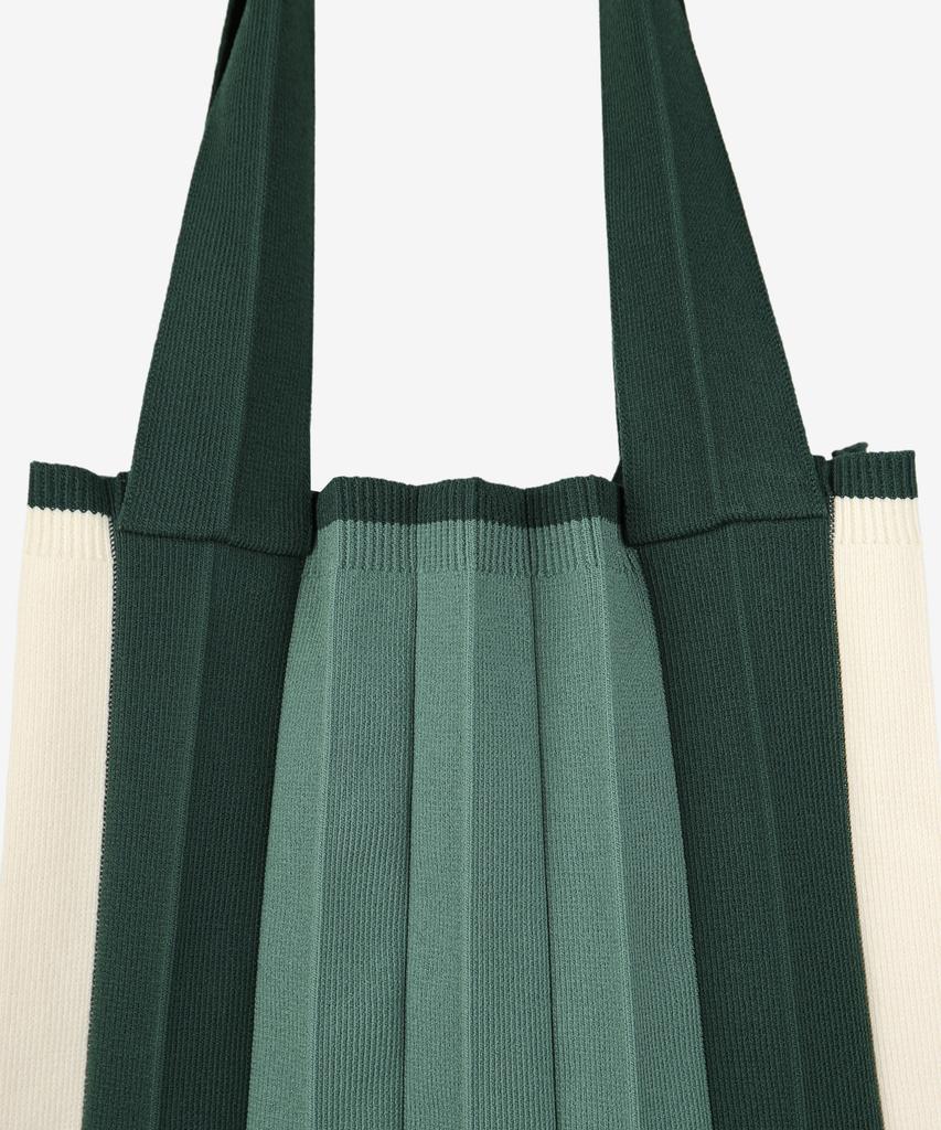 Pleatsmama Two-Way Shopper Bag Deep Green