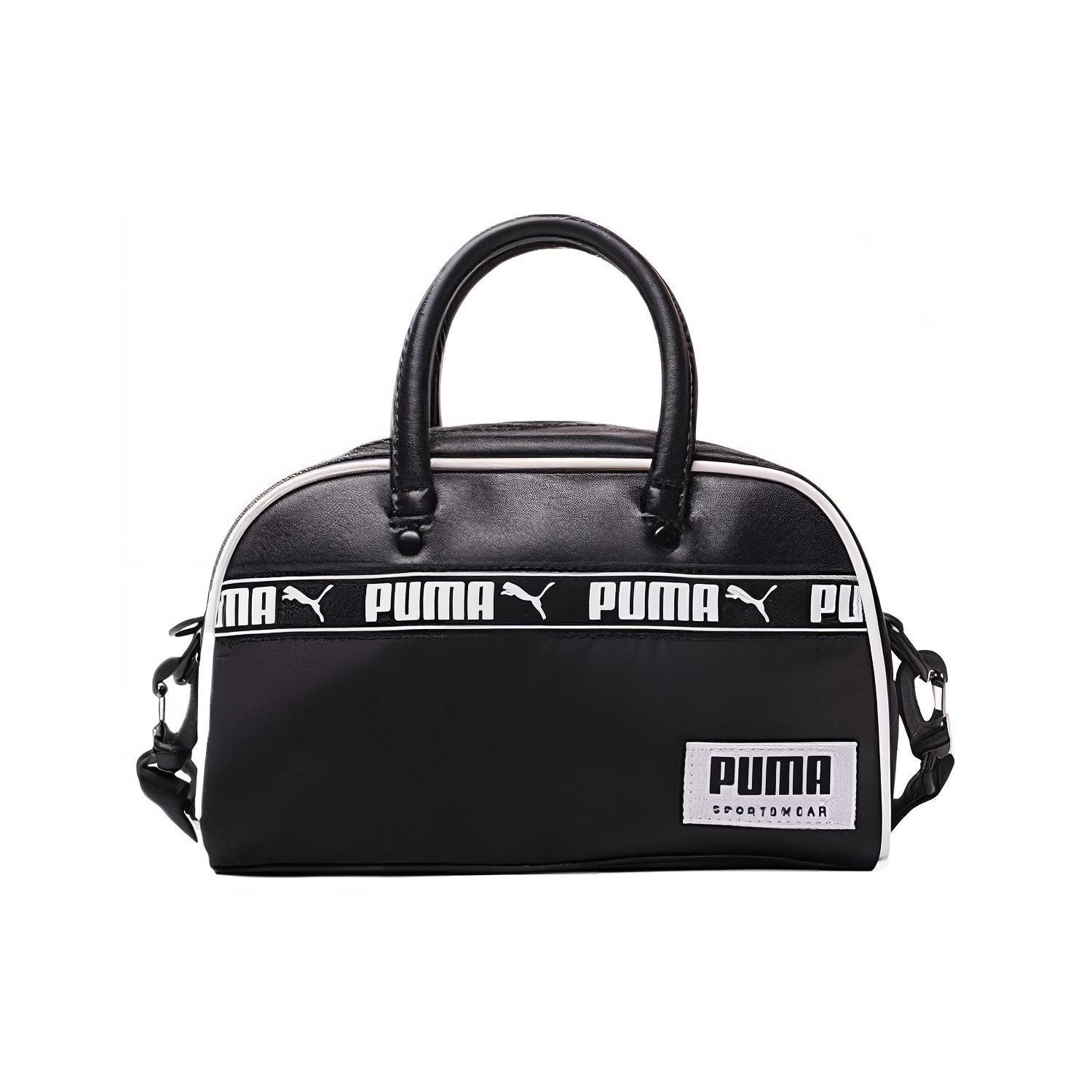 Puma Campus Mini Grip Bag Unisex Handbag Black 077742-01 OSFA