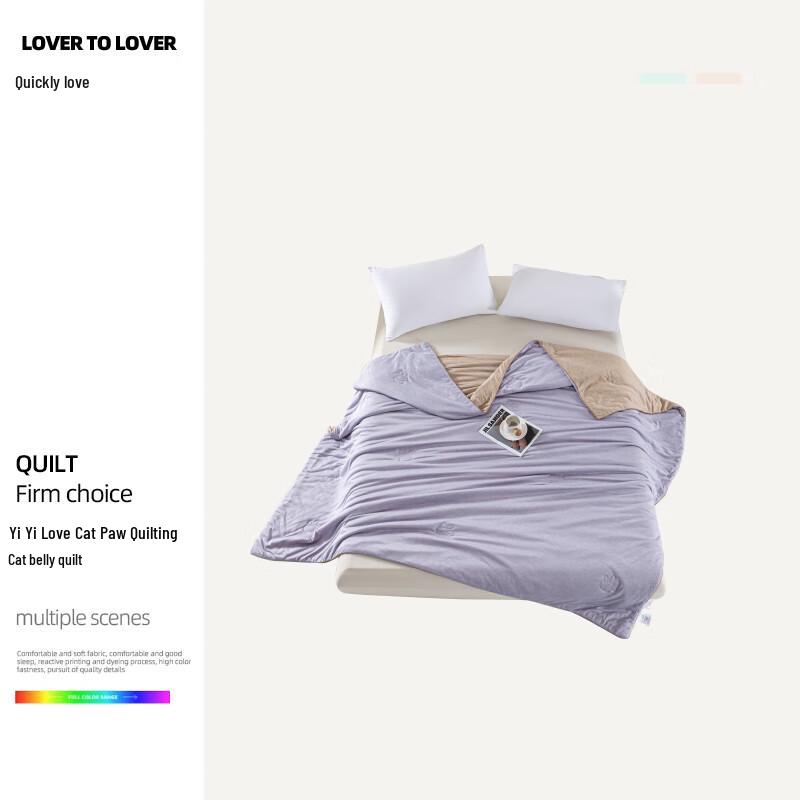 

IyiAi Cat Claw Quilted Summer Quilt