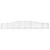 Gabion with High Arch 400x50x40 60 Cm Galvanized Iron