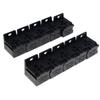 ABLZ-100X Car Auto 30A-80A Relay Bracket Terminal Case Holder Relay Base Holder 5 Pin Socket With 500Pcs 6.3Mm Terminals