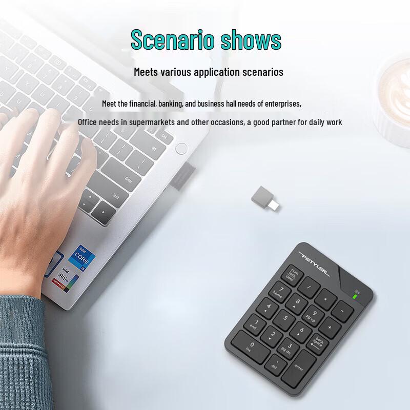 A4Tech FBK21C Wireless Bluetooth Rechargeable Numeric Keypad