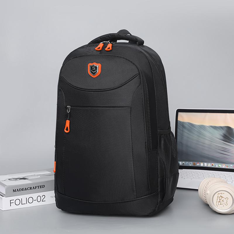 

Чоловічий рюкзак LargeCapacity Simple Fashion Travel StudentBag ComputerBag 14 inches помаранчевий