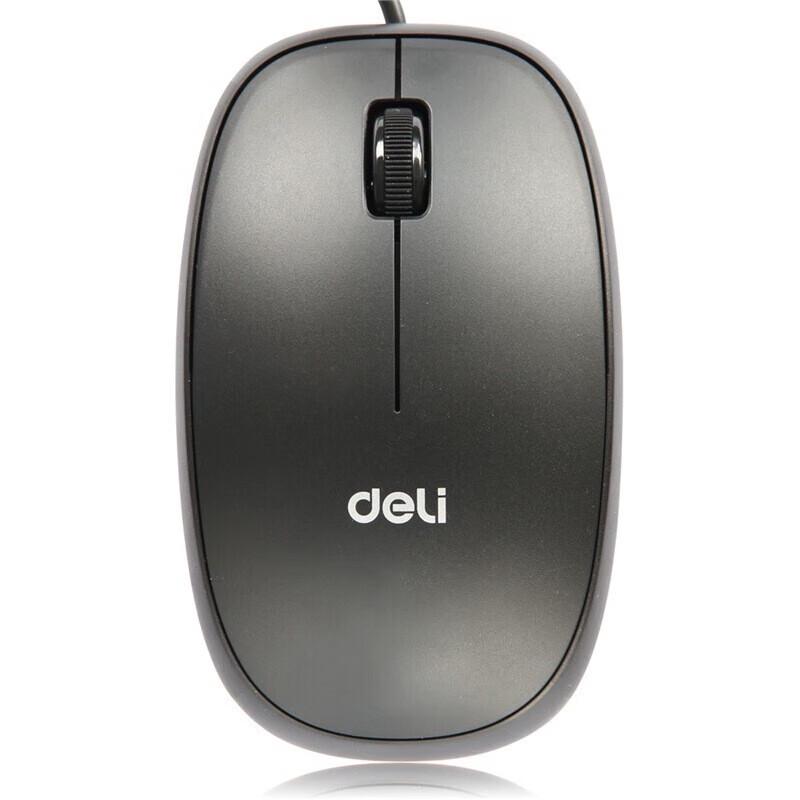 

Deli Ergonomic Wired USB Office Mouse