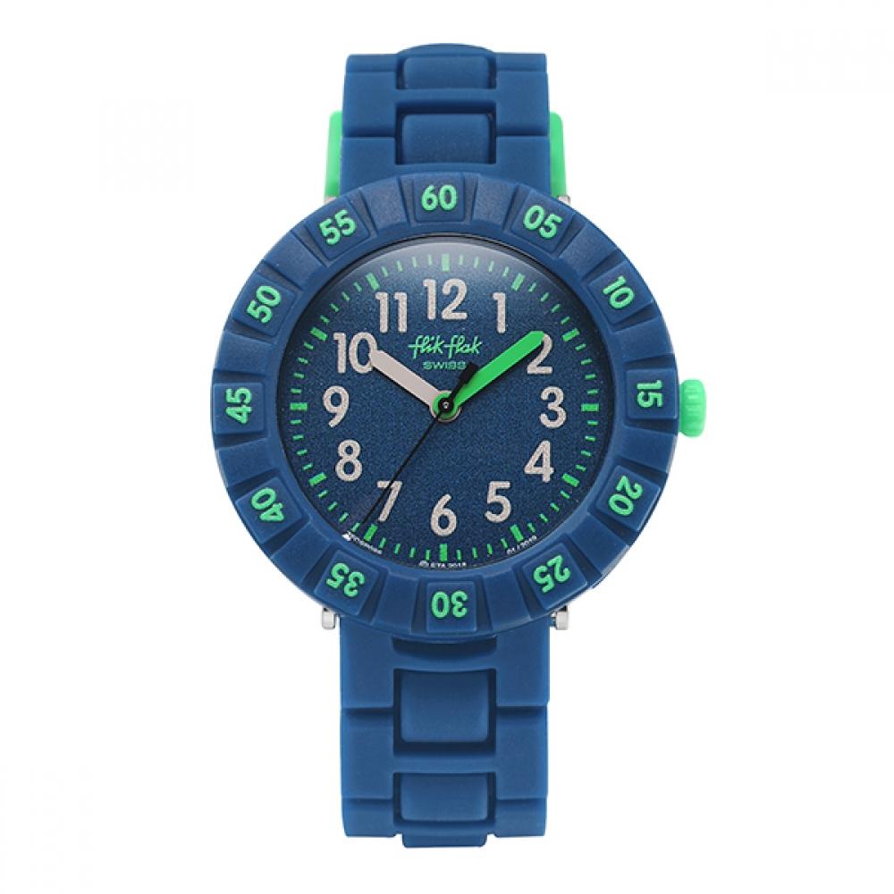 Flik Flak Kids Watch Color Blast Solo Dark Blue Fcsp086 FCSP086
