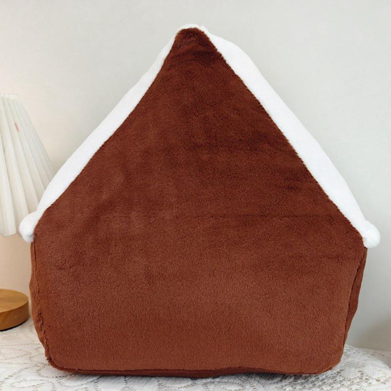 Winter Throw Pillows Christmas Throw Pillow Snowflake Shaped Pillow Wreath Christmas Pillow Cute Christmas Decor For Sofa Chair