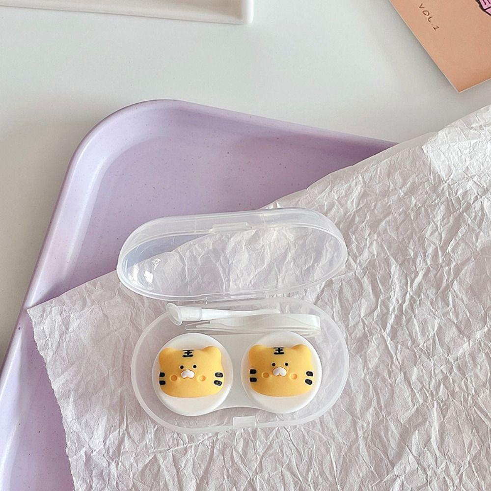 Animal Contact Lens Storage Box Mini Lens Nursing Tool Fashion Contact Lens Case