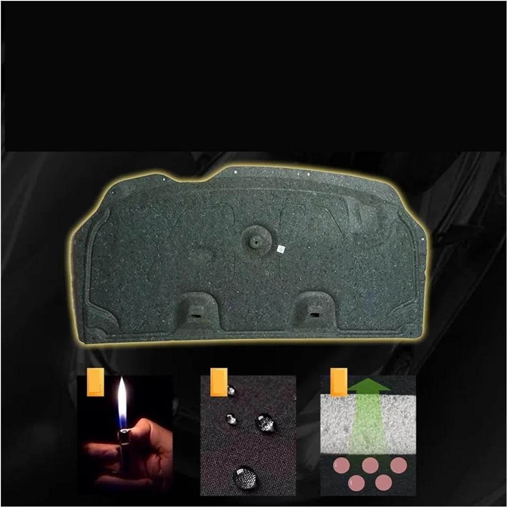Compatible For Honda Accord 2003-2007 2008-2013 Car Hood Cotton Heat Insulation Sound Insulation Cotton Heat Insulation Pad JF(2003-2007)